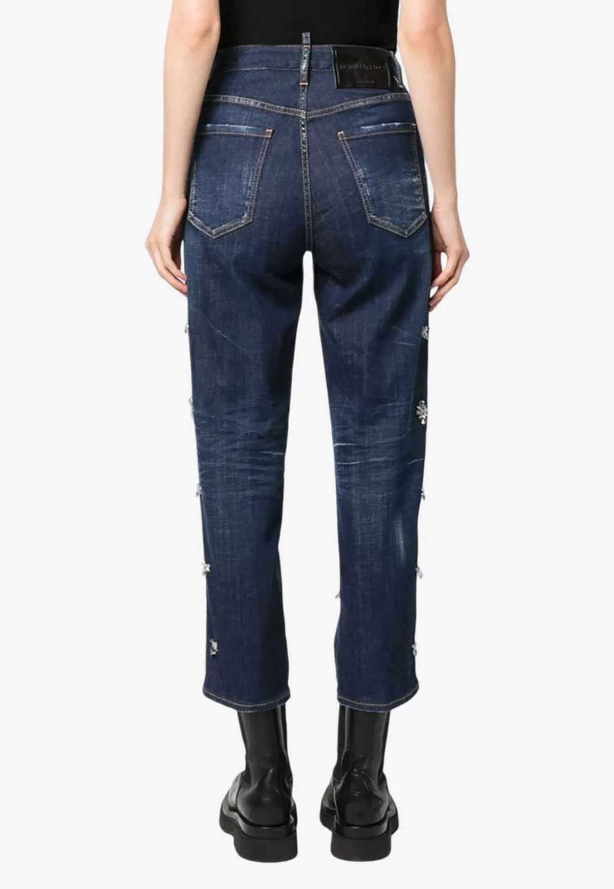 Crystal Flies Boston Jeans