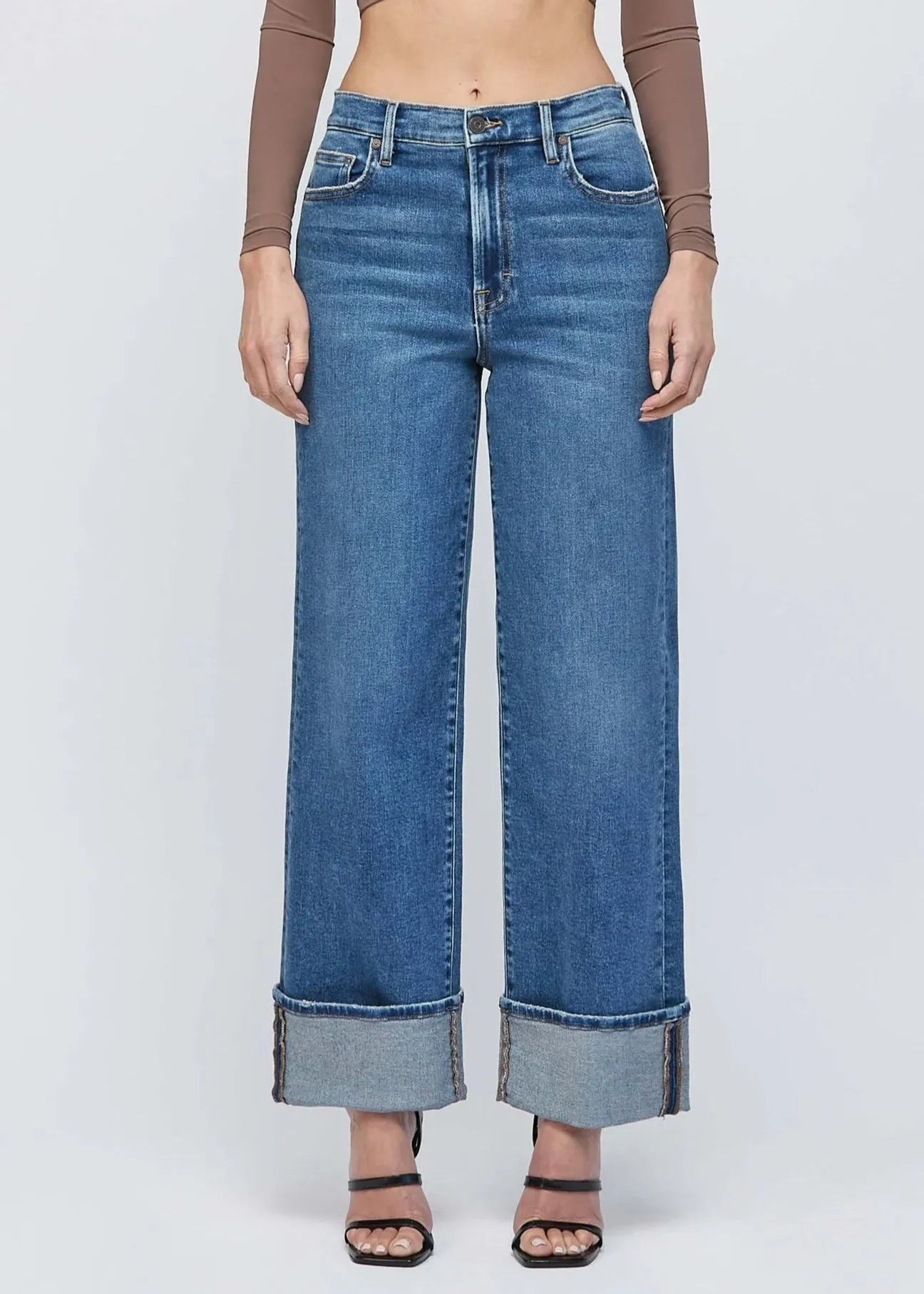 Cuffed Logan High Rise Dad Jean
