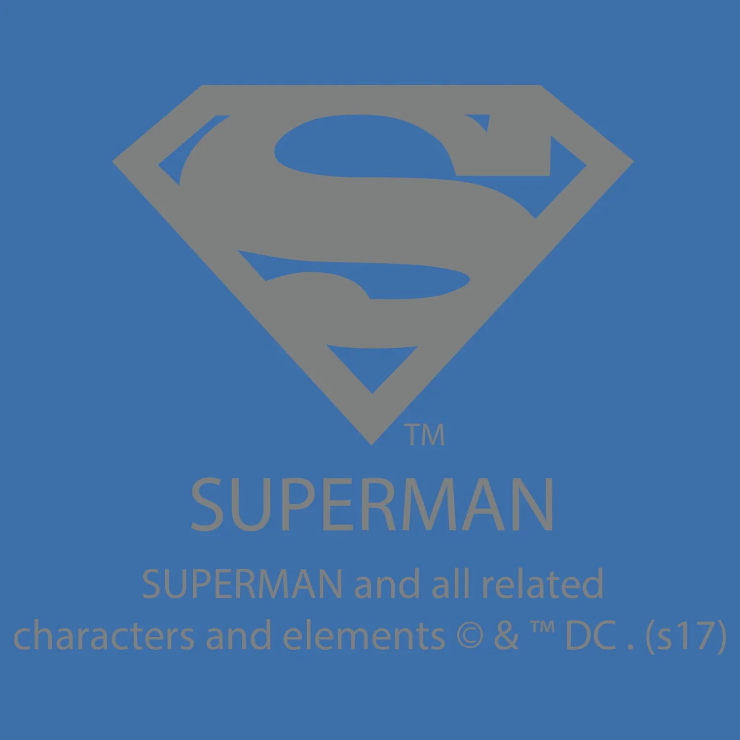 DC Comics Superman Logo Halftone Official Kid's T-shirt