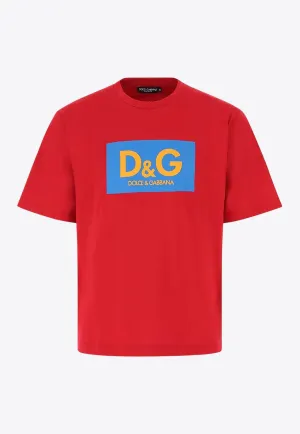 DG Logo Print Crewneck T-shirt