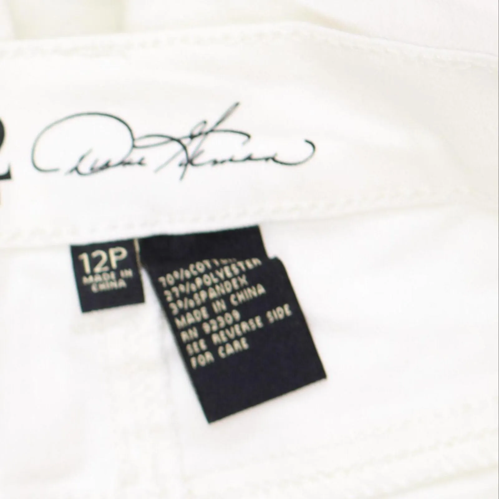 Dg2 Womens Classic Stretch Embroidered Cropped Jean 654679 White 12P