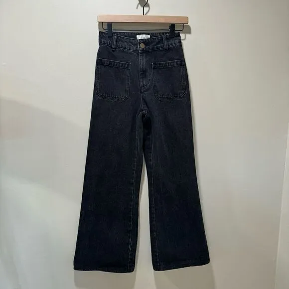 DISSH Wide Leg Black Jeans sz US 2