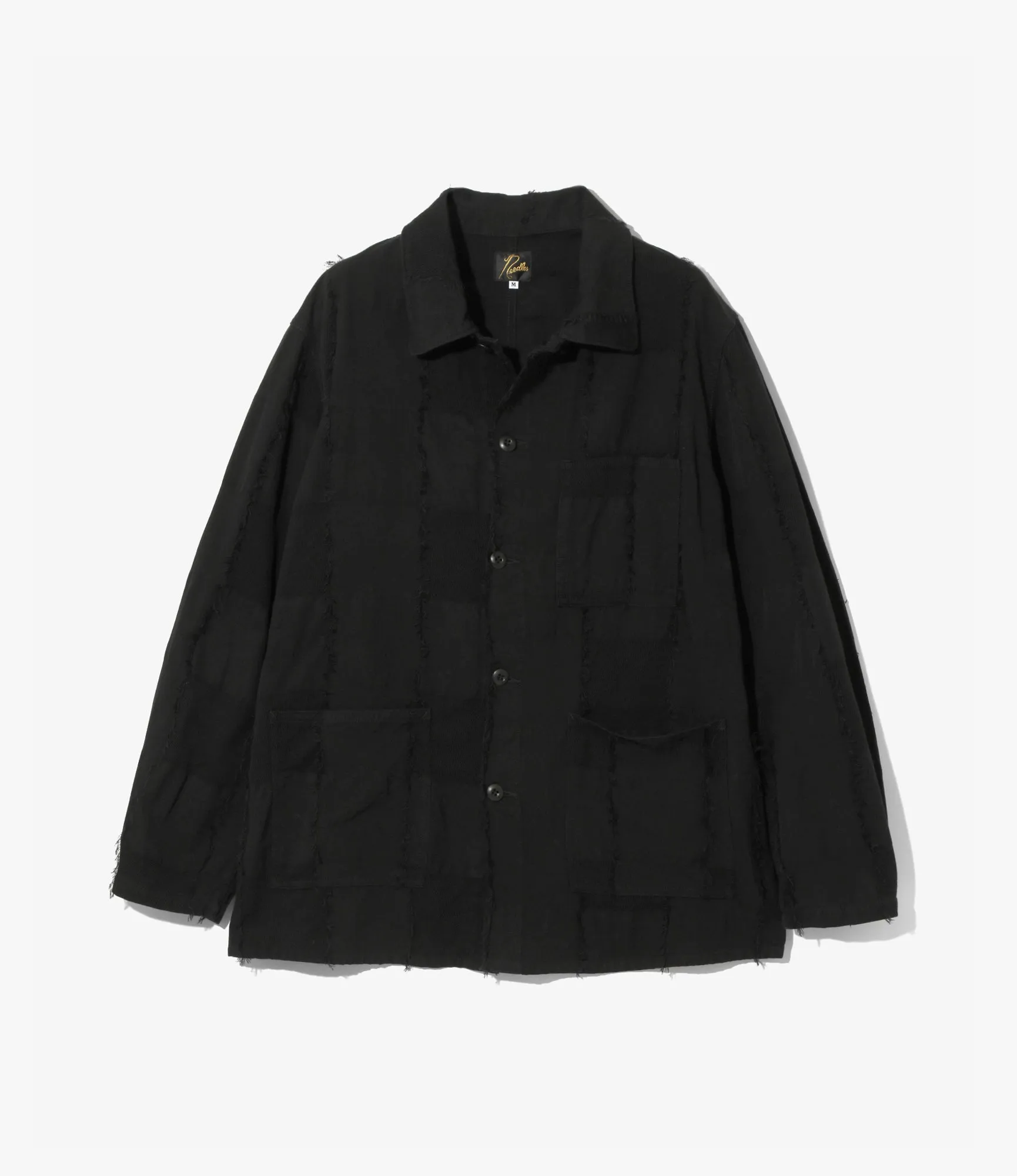 DN Coverall – Black Cut Jacquard Ripstop Cotton