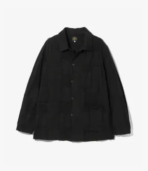 DN Coverall – Black Cut Jacquard Ripstop Cotton
