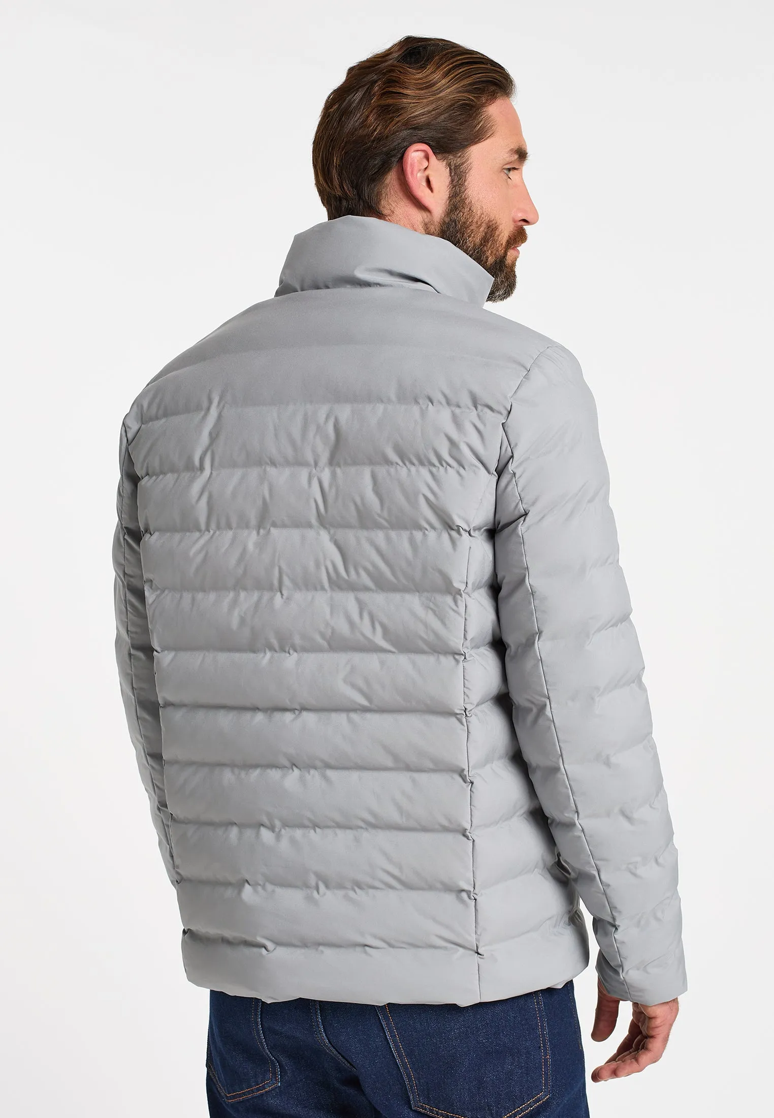 DreiMaster Maritim Men's Padded Quilted Jacket