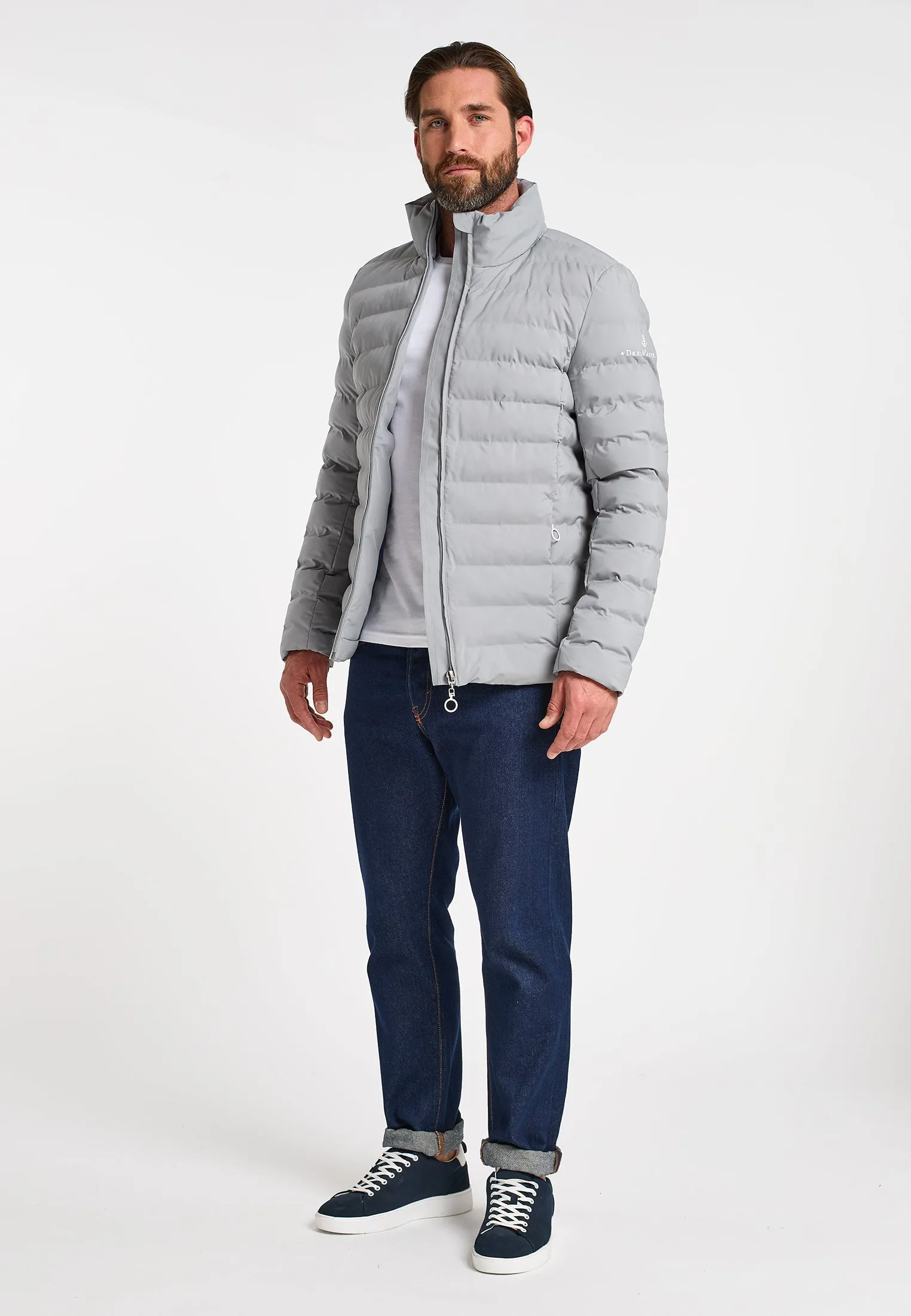 DreiMaster Maritim Men's Padded Quilted Jacket