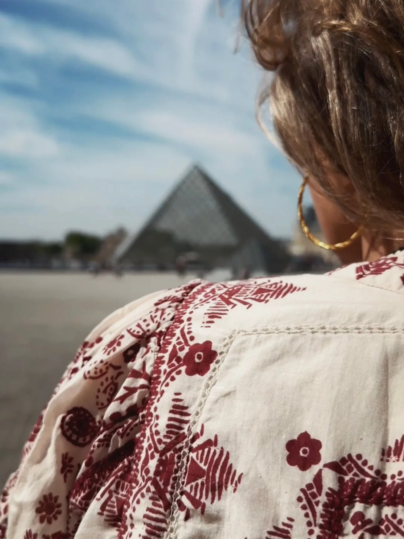 EDEN PRINT JKT - RED