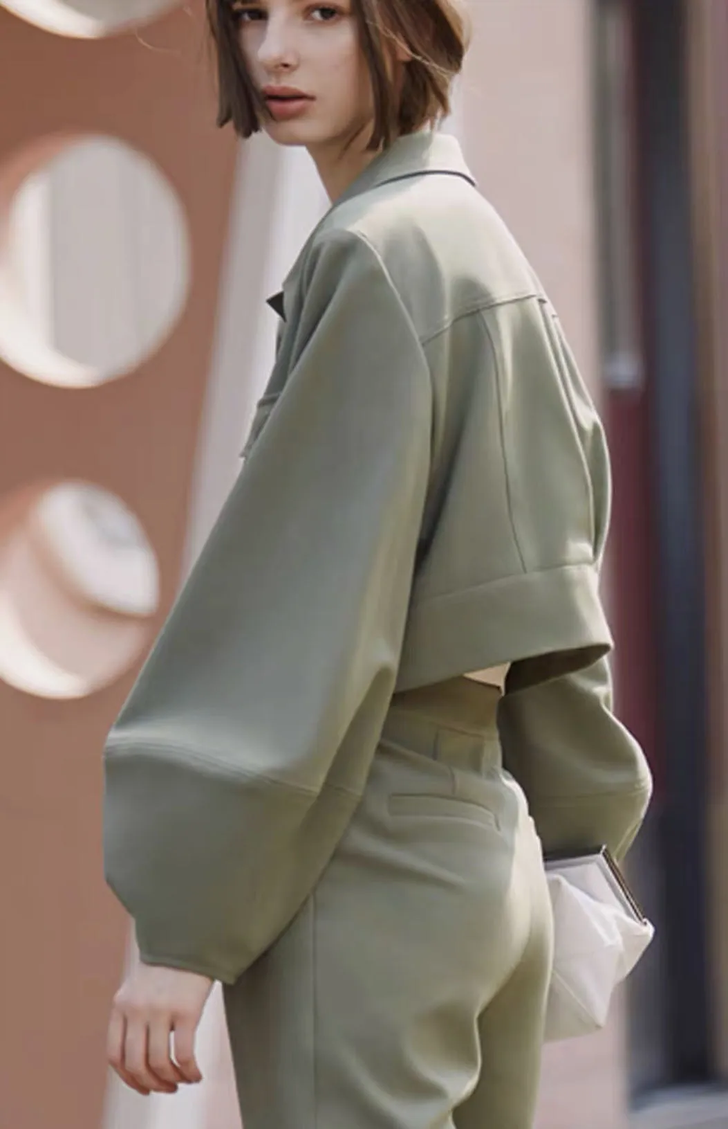 Eden Utility Jacket   Trousers Set - Olive