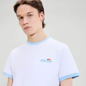 Ellesse Meduno T-Shirt White/Light Blue