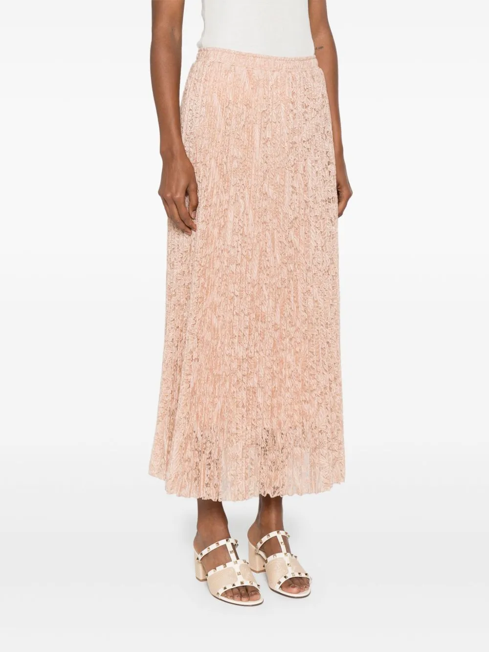 Ermanno Scervino Women's Skirts Powder