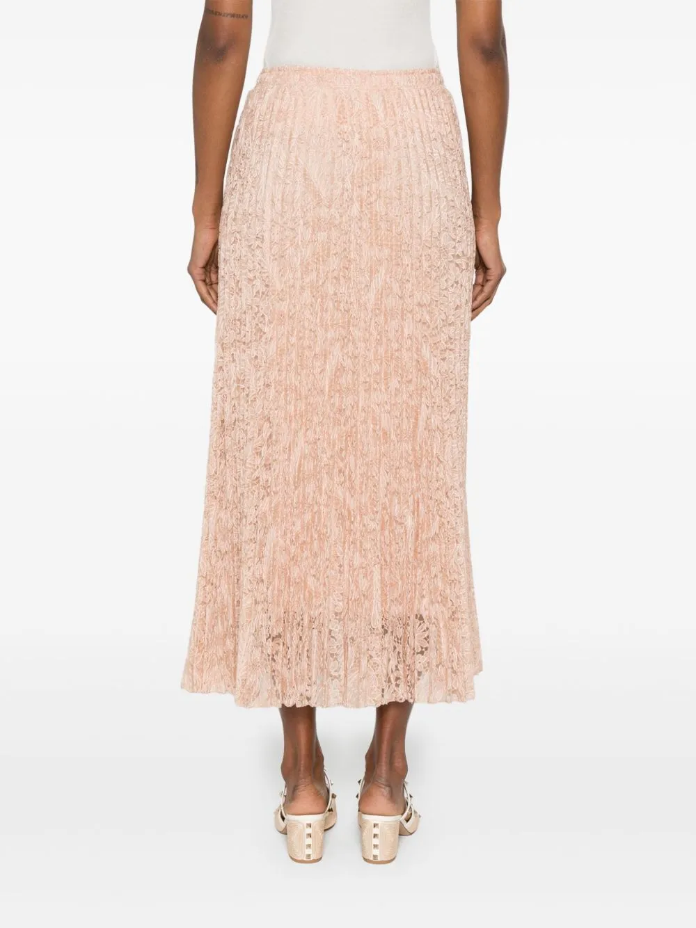 Ermanno Scervino Women's Skirts Powder