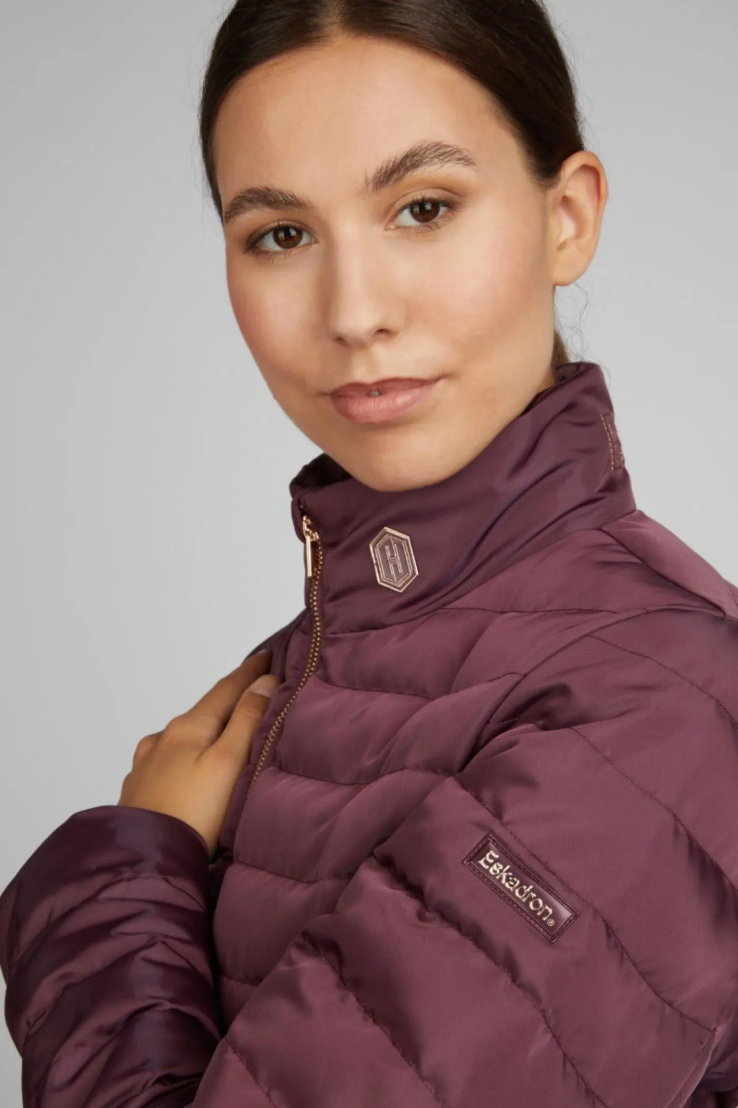 Eskadron Heritage Ladies Cassis Quilted Jacket - L / UK 14