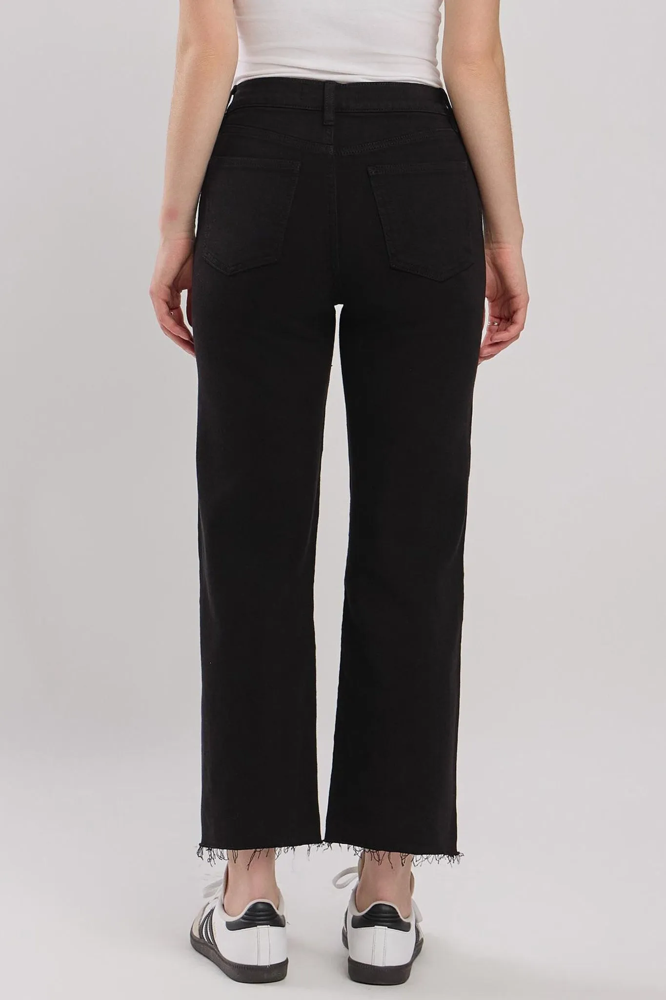Eunina Dawn Wide Leg Jeans in Sable