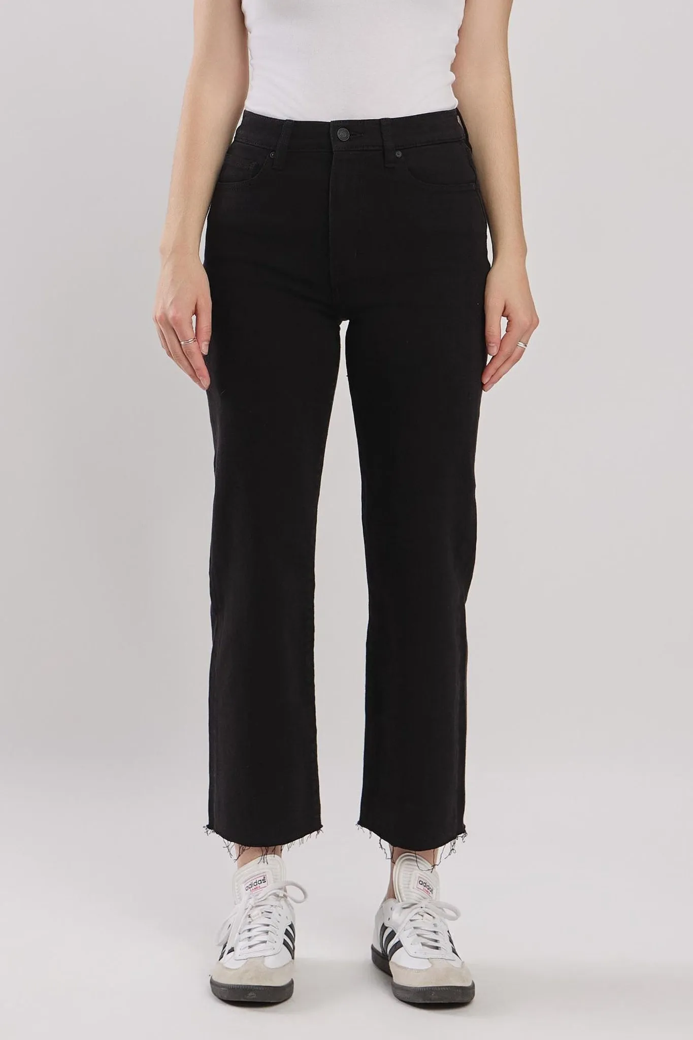 Eunina Dawn Wide Leg Jeans in Sable