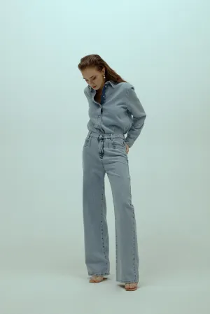 Farrah - Wide Leg Jeans
