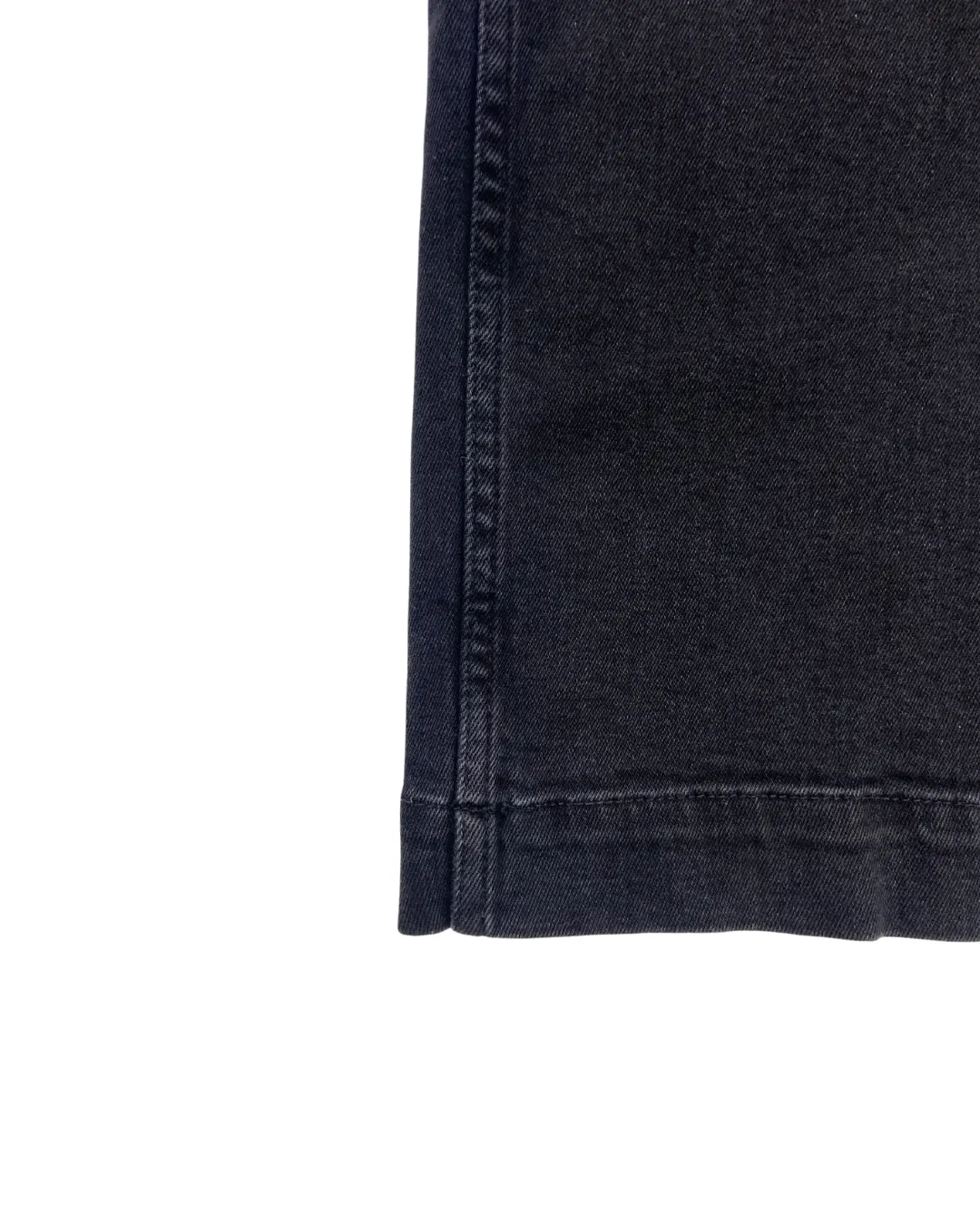 Fat Face Washed Black Cropped Jeans