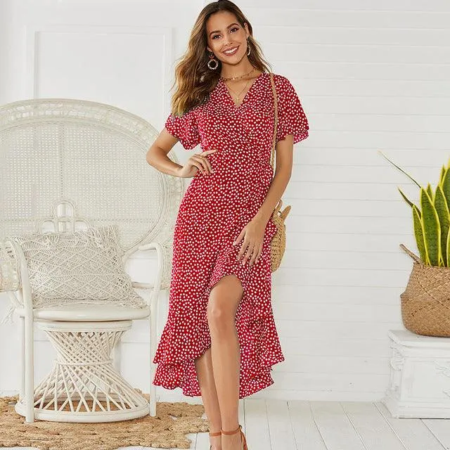 Floral Print Maxi Dresses
