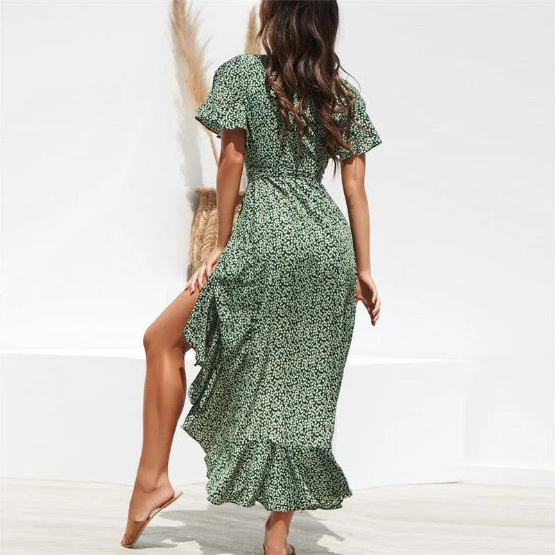 Floral Print Maxi Dresses