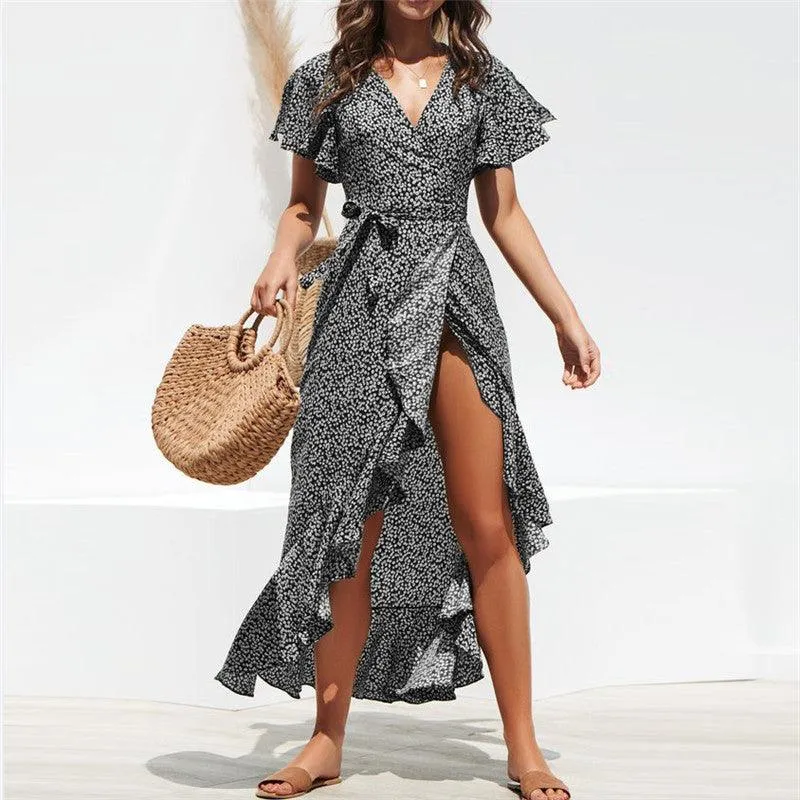 Floral Print Maxi Dresses
