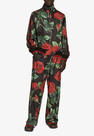 Floral Printed Track Pants