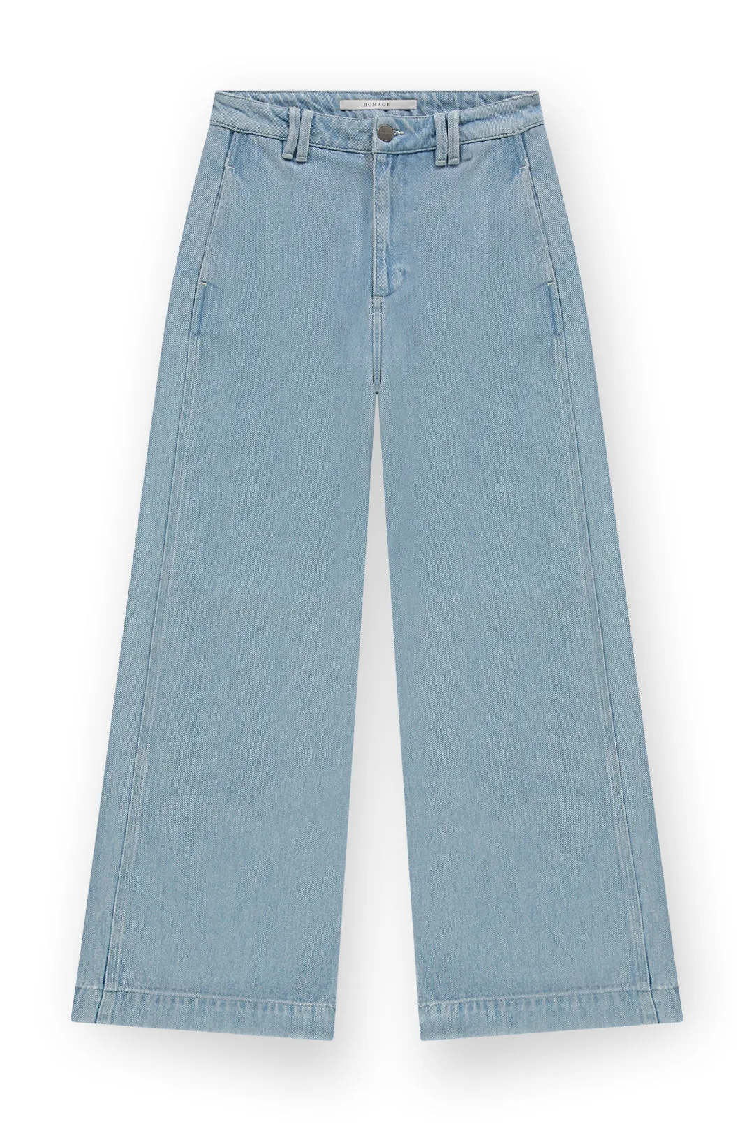 Flowy Wide Leg Tailored Jeans