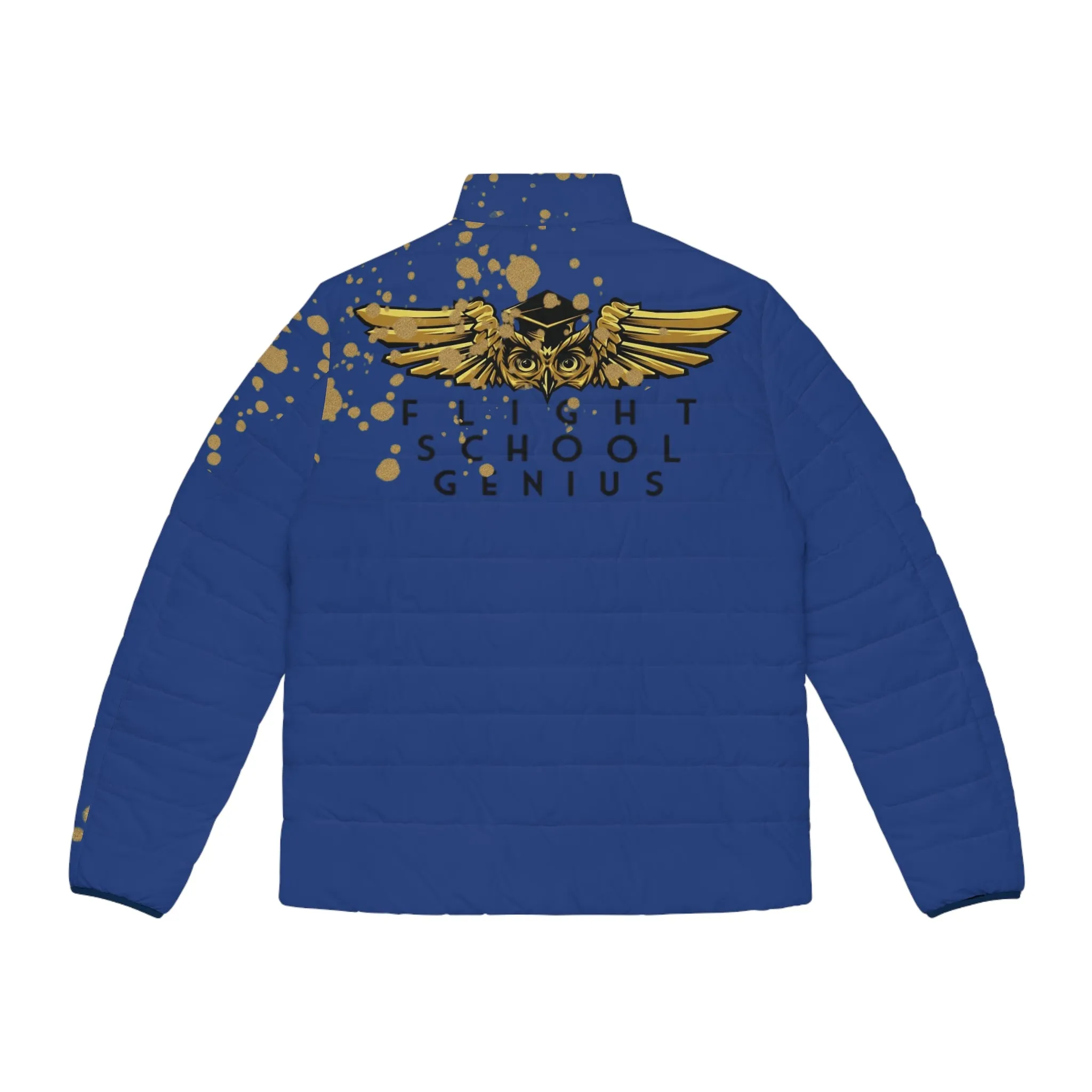 FLY AVIATOR PUFFER JACKET (RYL BLUE)