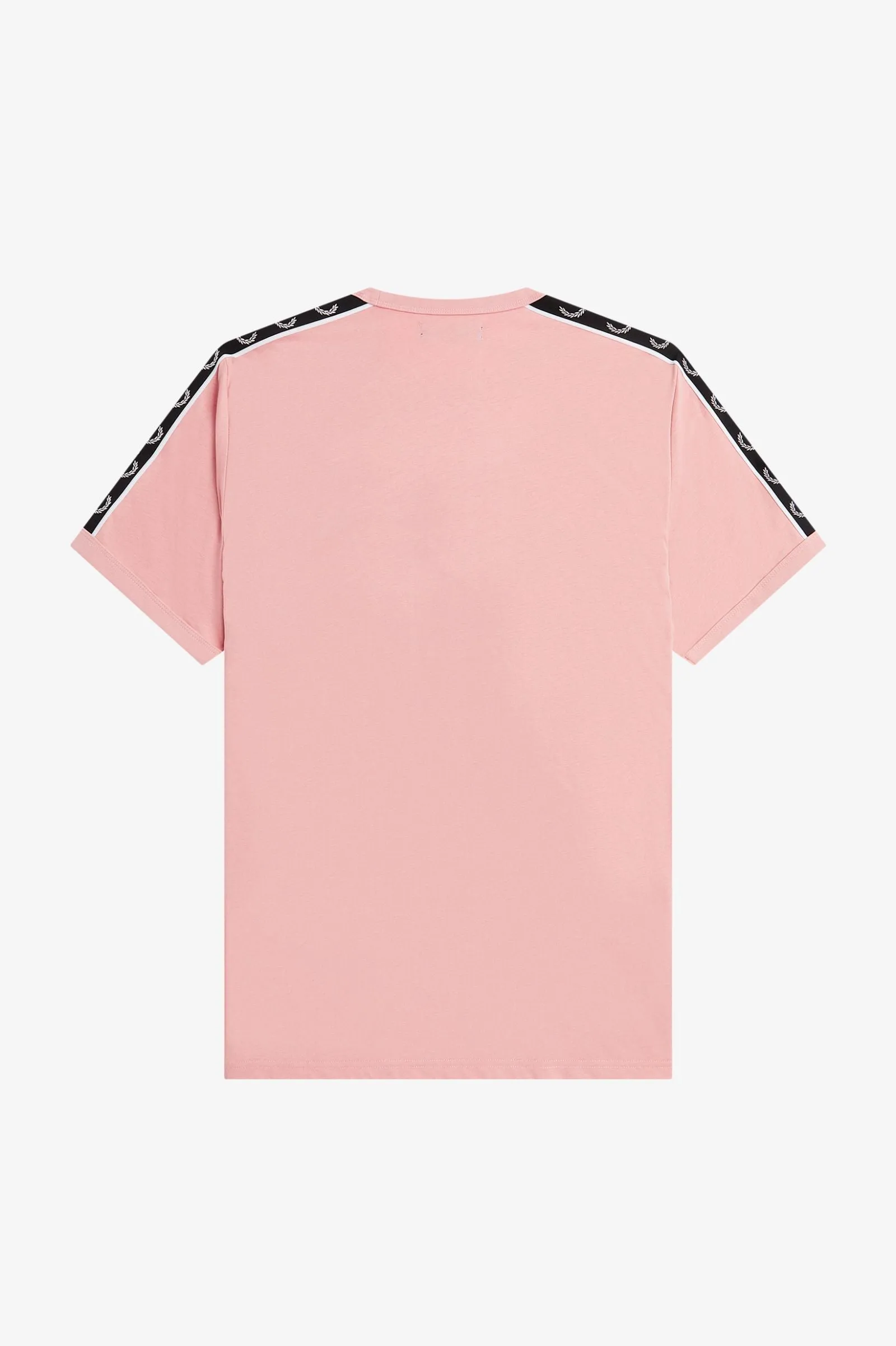 Fred Perry M4613 Contrast Tape Ringer T-Shirt Chalky Pink