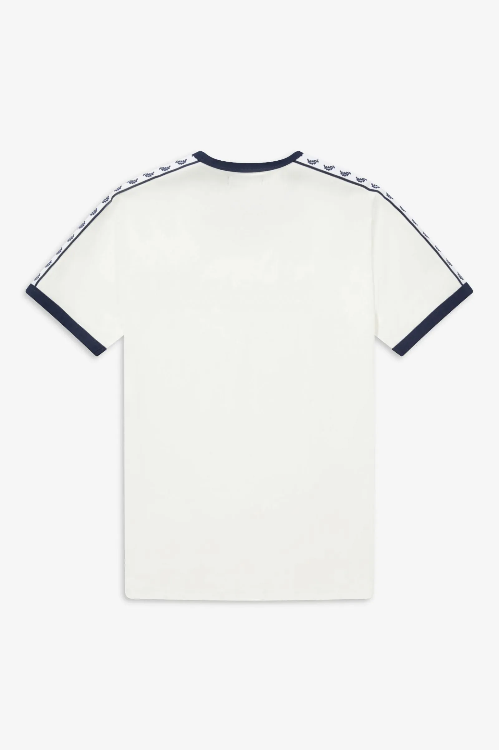 Fred Perry M4620 Taped Ringer T-Shirt 129 Snow White