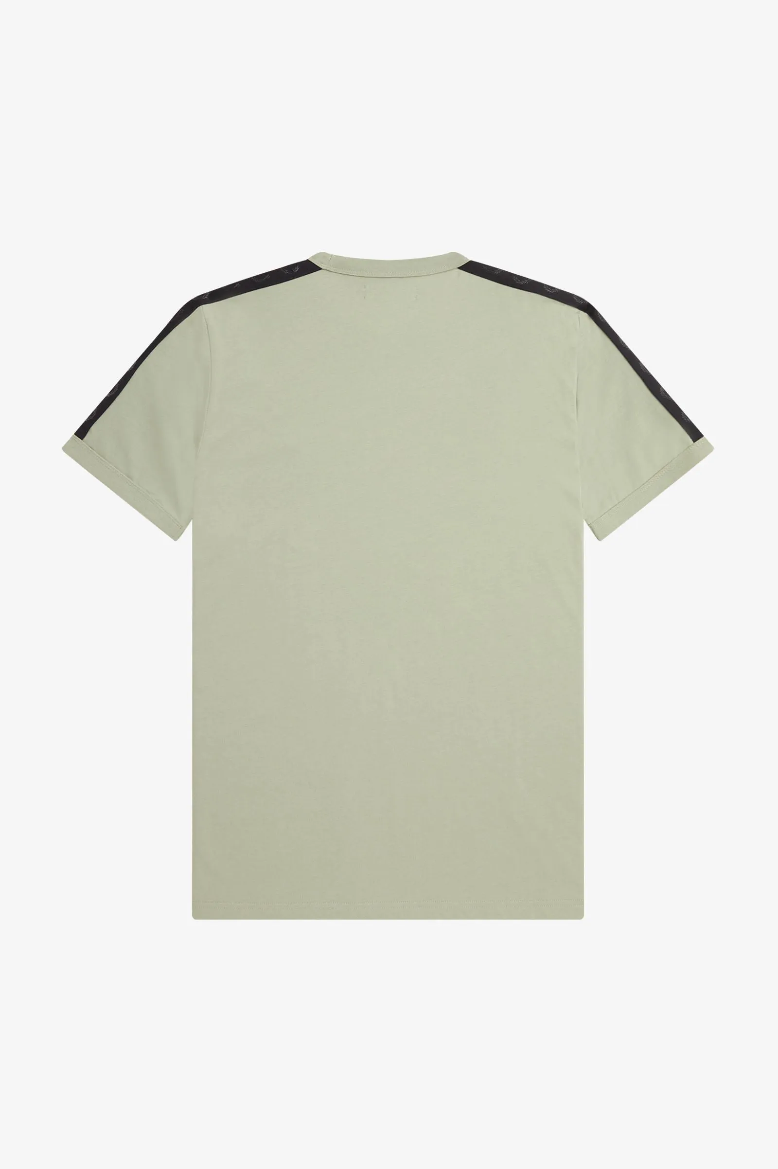 Fred Perry M5675 Tonal Tape Ringer T-Shirt S23 Seagrass Green