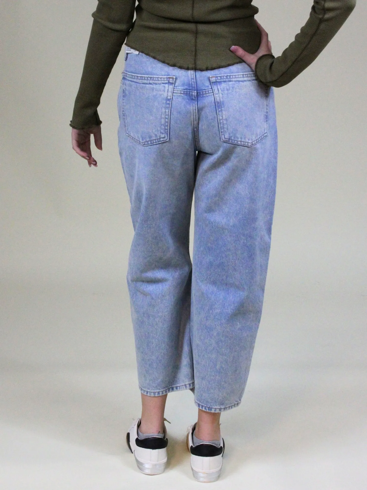 Free People Deep Trance Dropped Boyfriend Jean