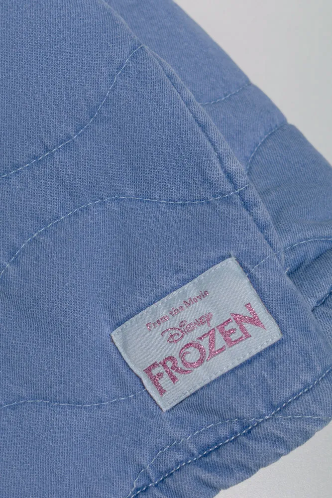 Frozen Quilted Jacket Blue