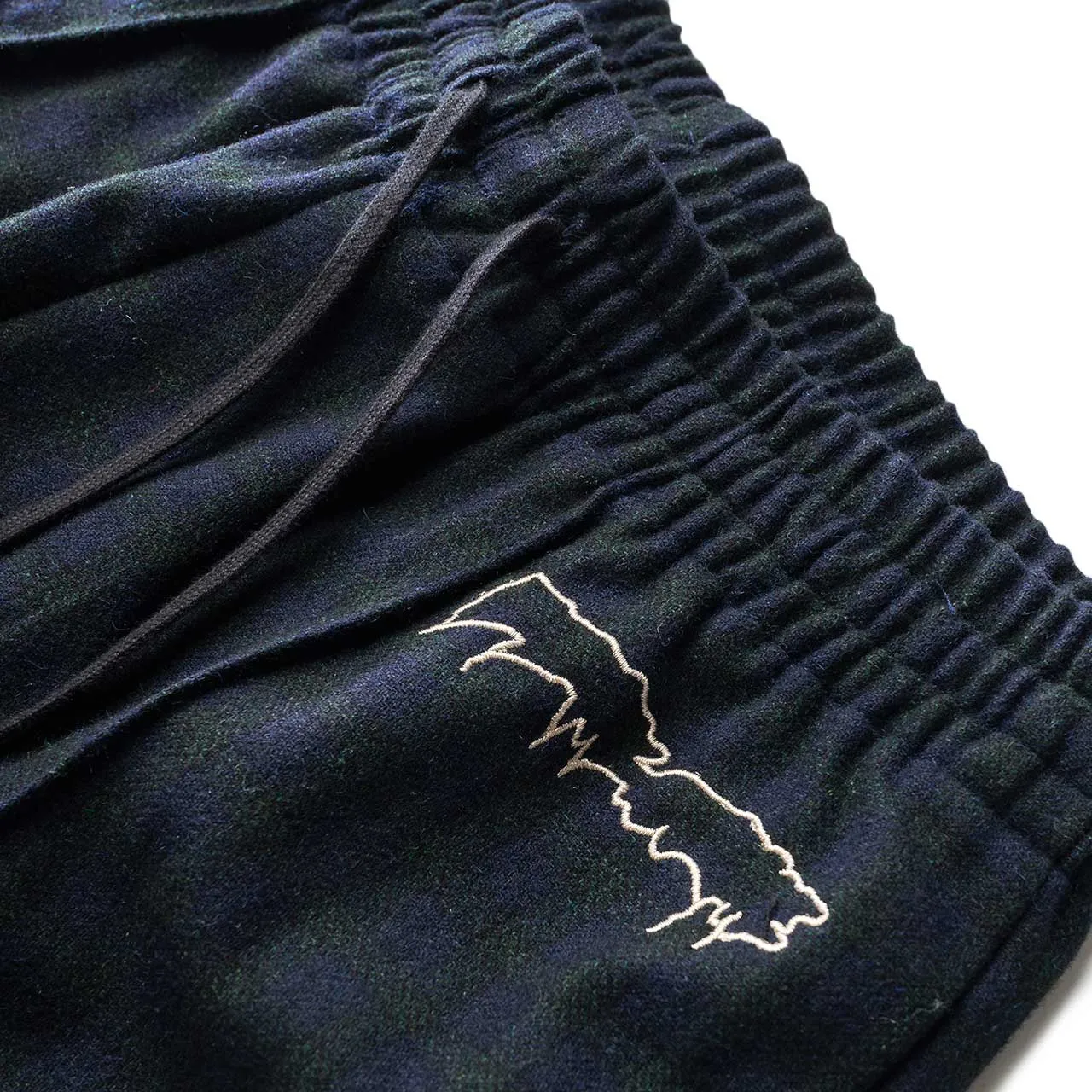 fucking awesome tailored track pant (green / navy)