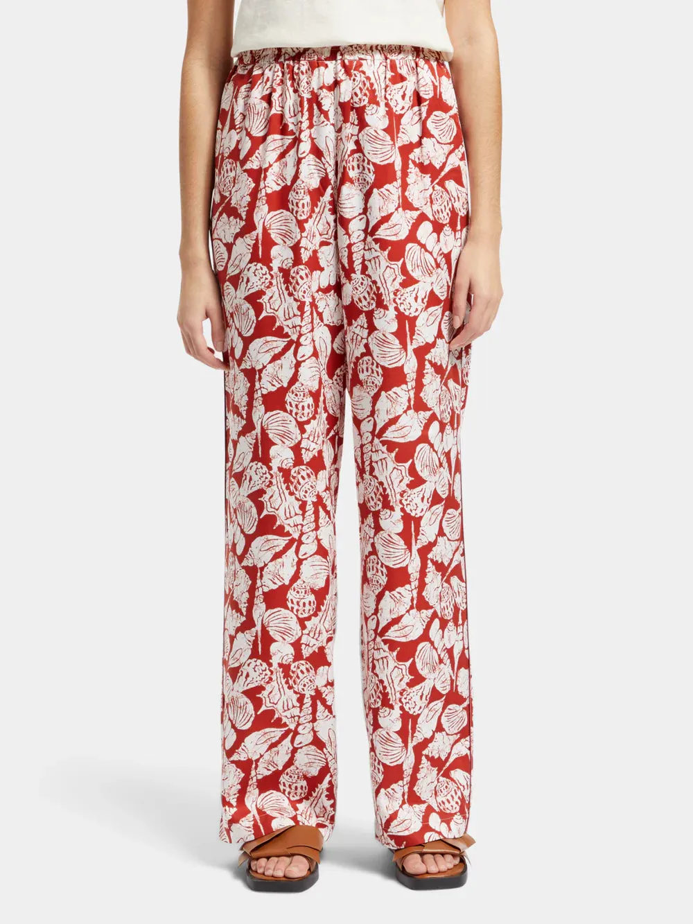 Gia Shell Batik Printed Pants - 177347