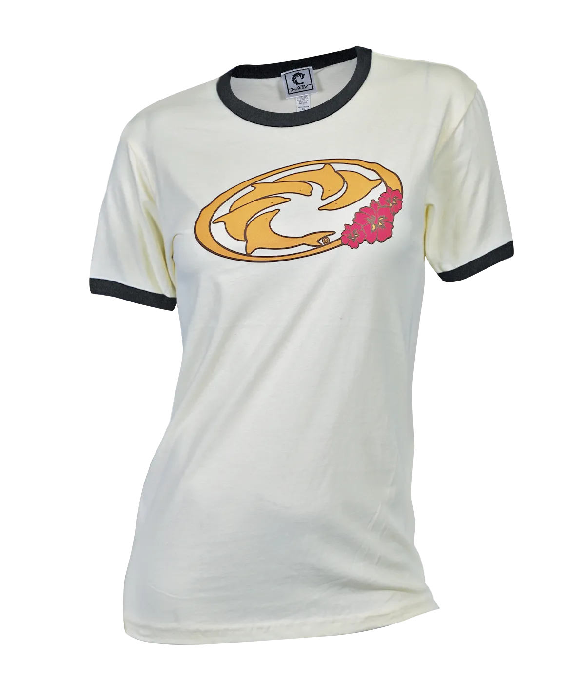 Gidget Ladies S/S Ringer T-Shirt