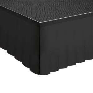 Global Truss GT Stage Deck Polyester Skirt 105 x 80cm Pleated
