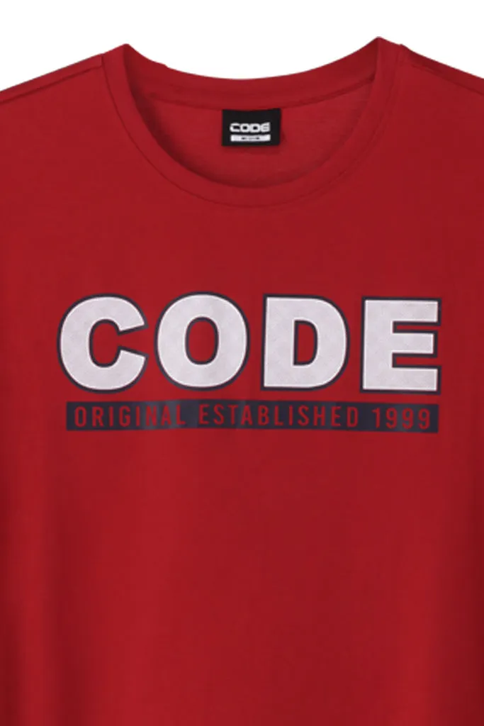 Graphic T-shirt _ 147475 _ Deep Red