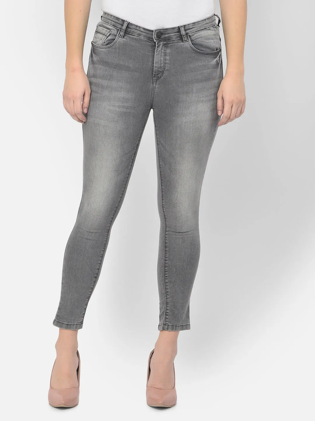 Grey Skinny Jeans