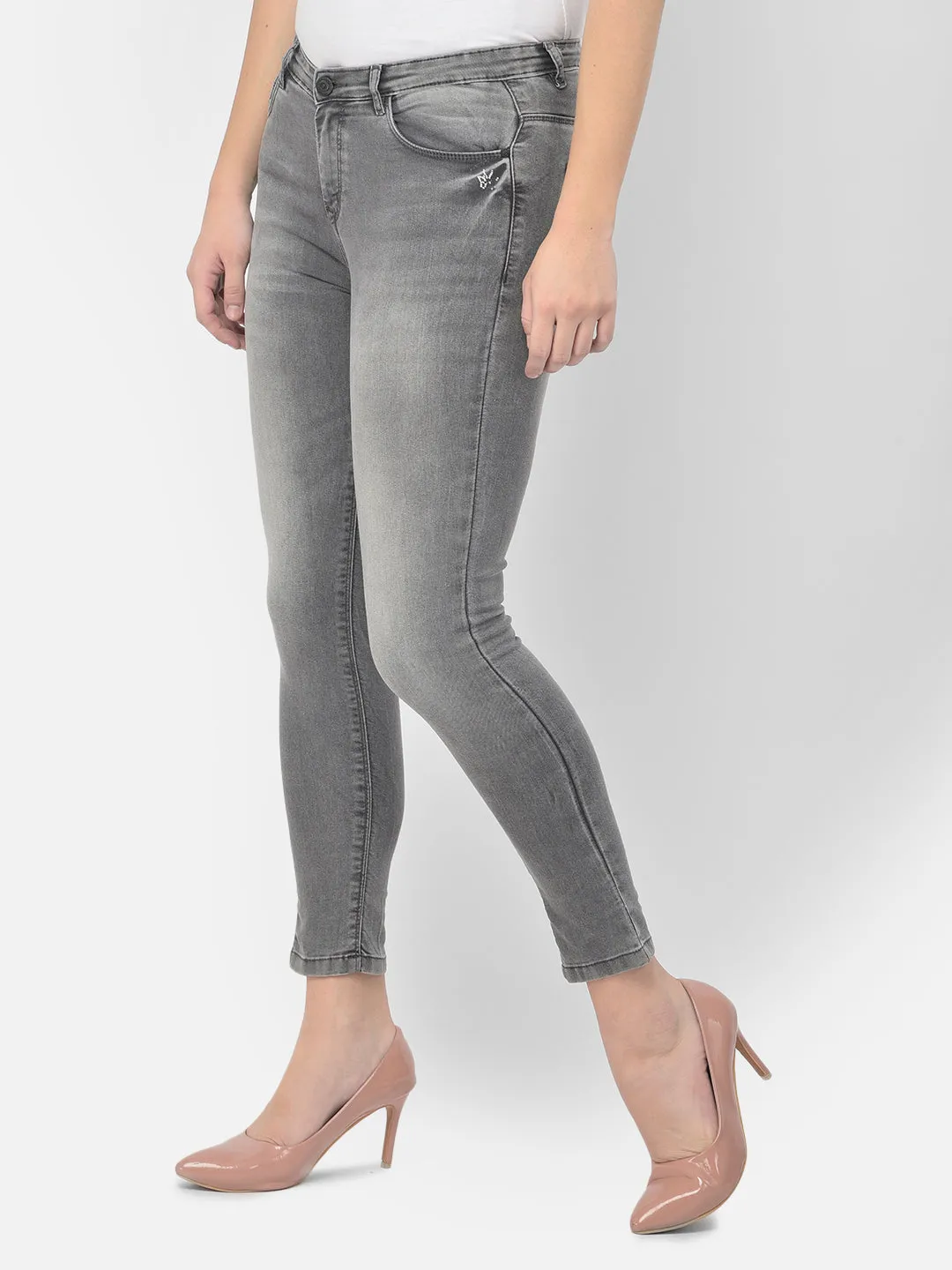 Grey Skinny Jeans