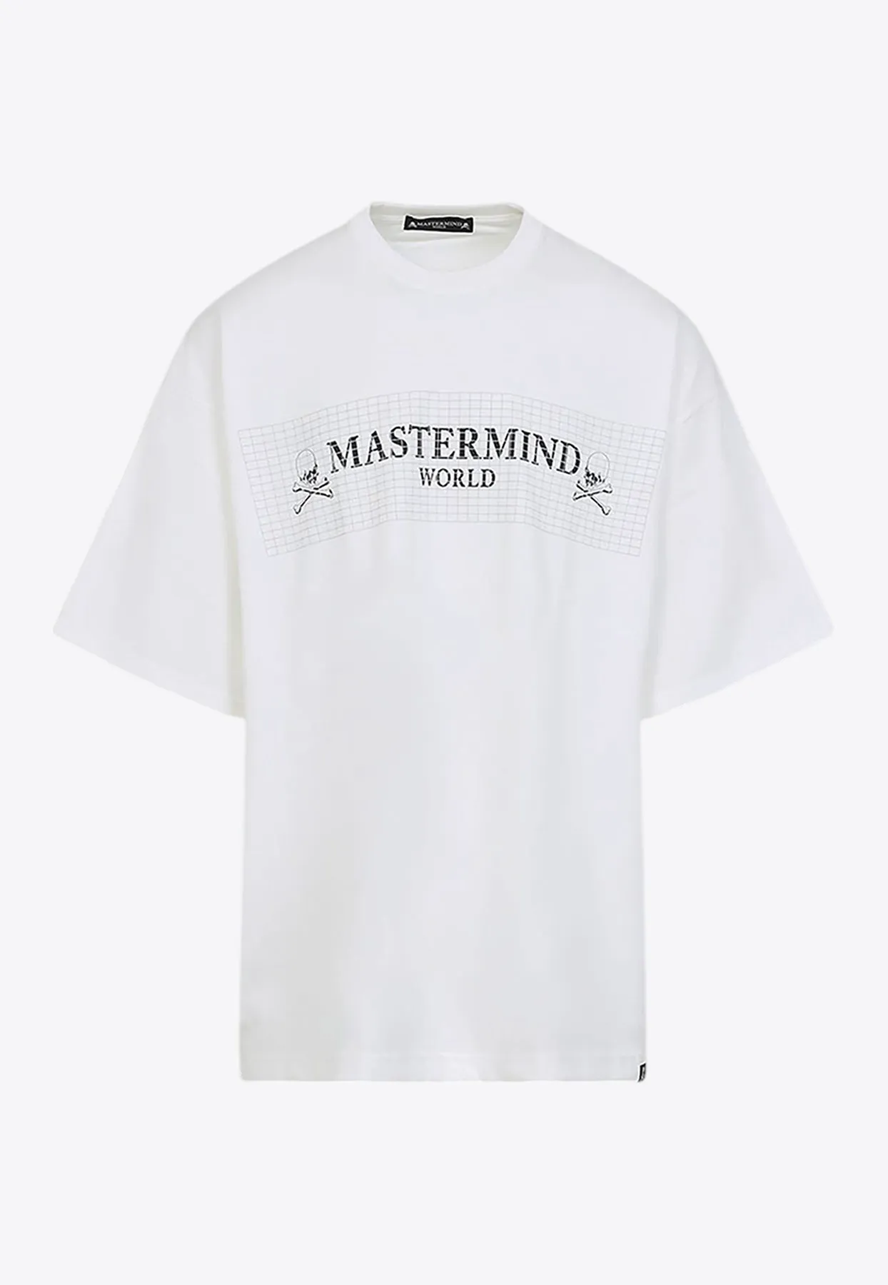 Grid Logo Boxy T-shirt