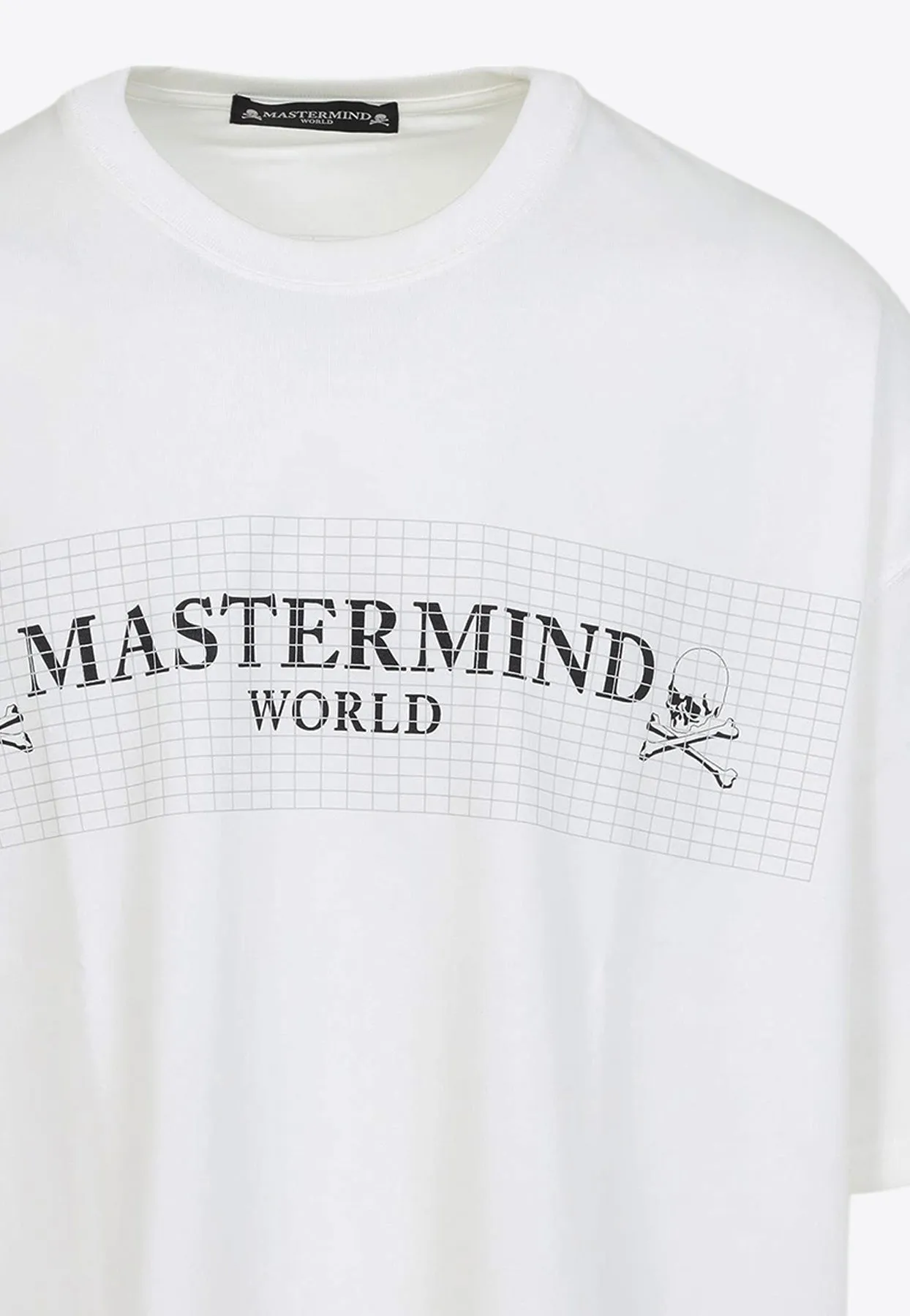 Grid Logo Boxy T-shirt