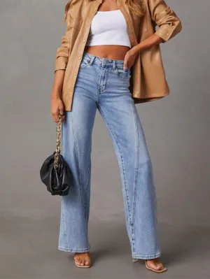 GYPSY GIRL - Loose Wide-Leg Women's Jeans