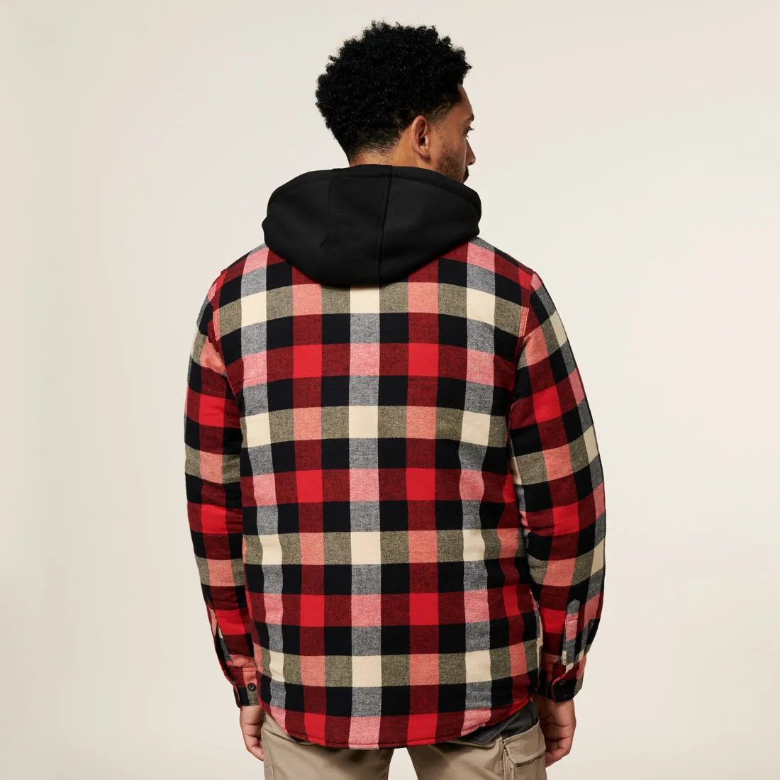 Hard Yakka Quilted Flannel Shacket