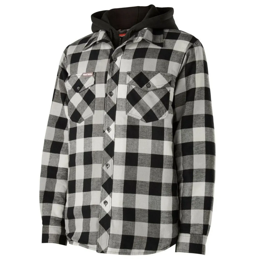 Hard Yakka Quilted Flannel Shacket