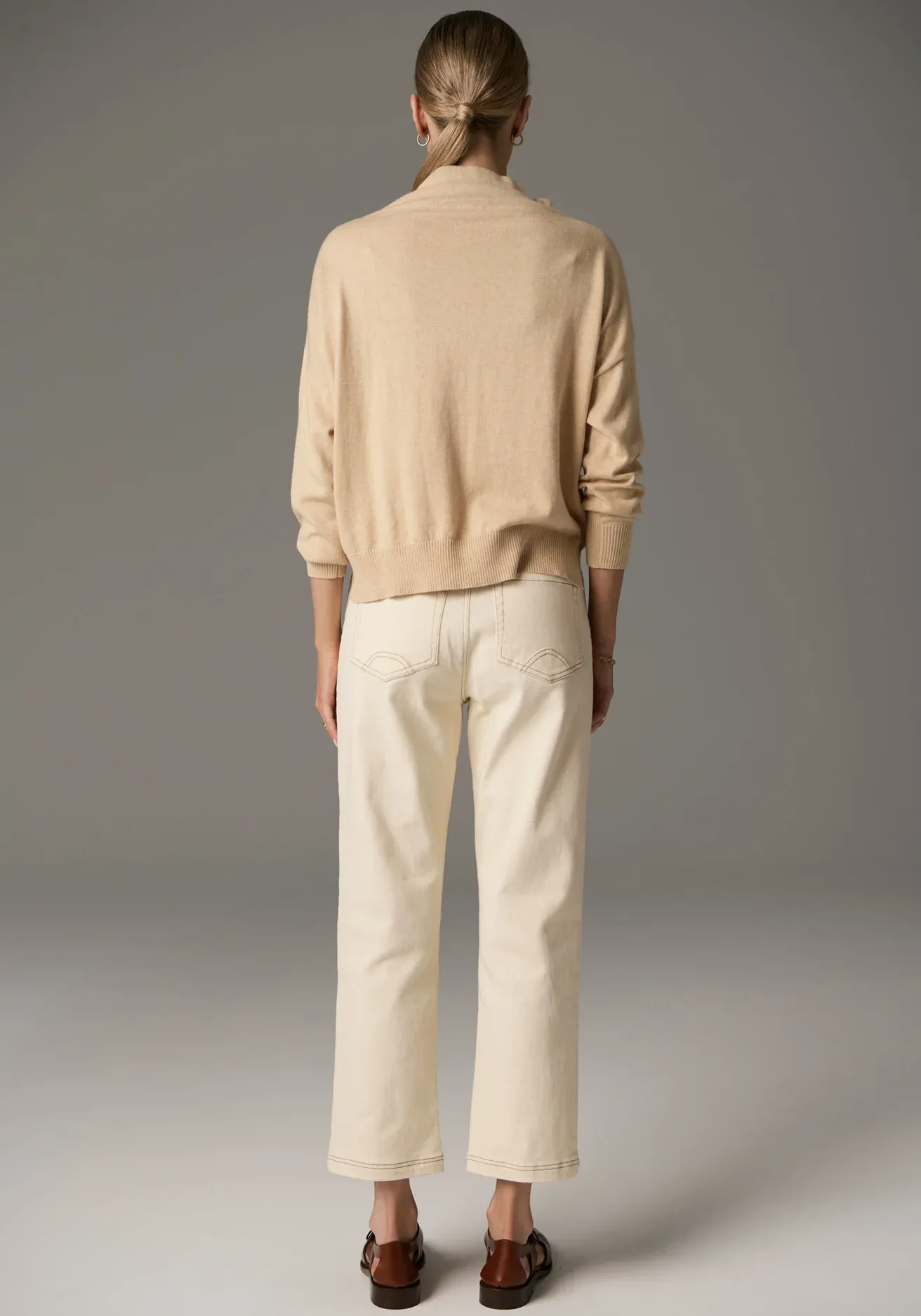 harper straight leg crop jean