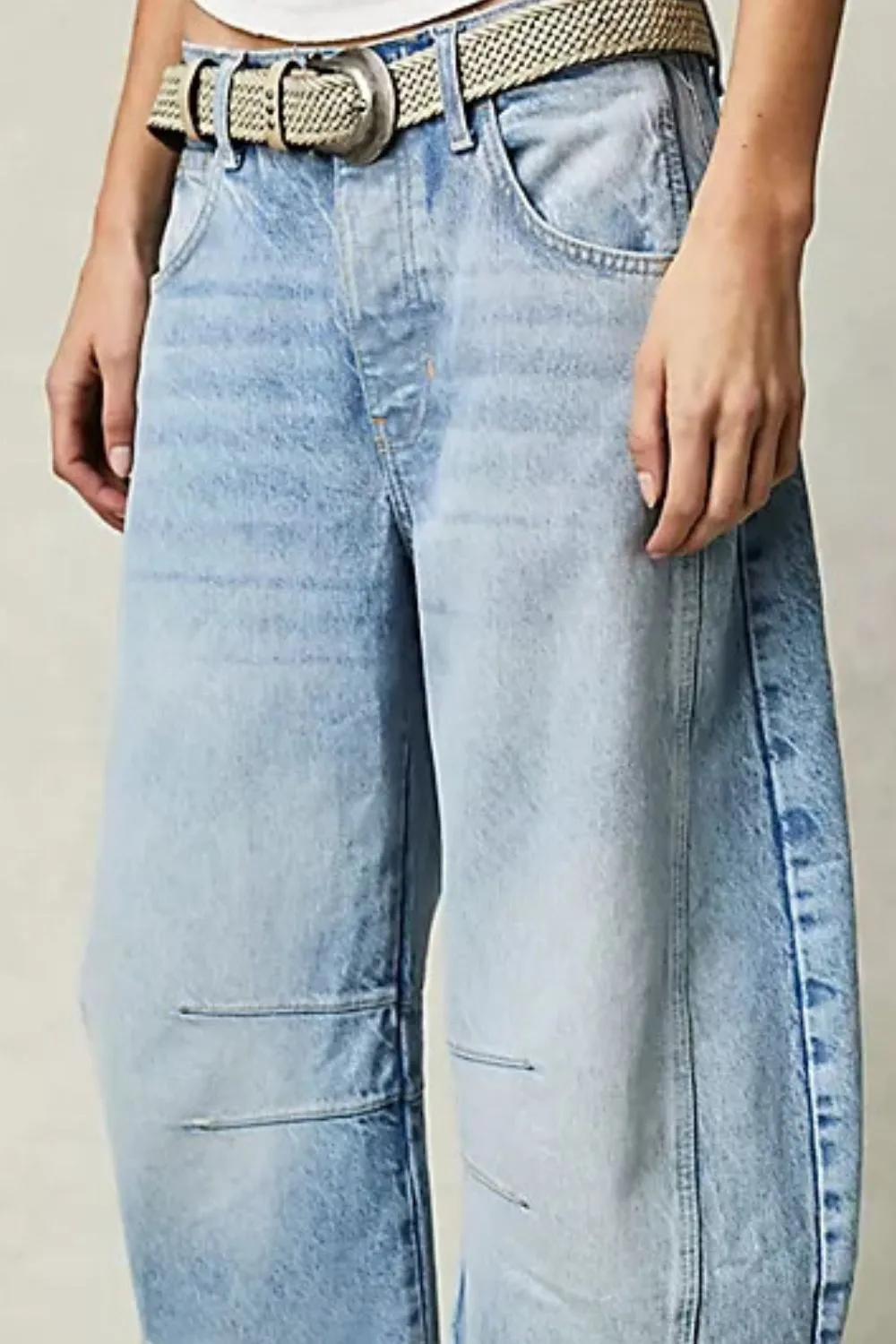 Hazel Blues® |  Wide Leg Jeans with Pockets