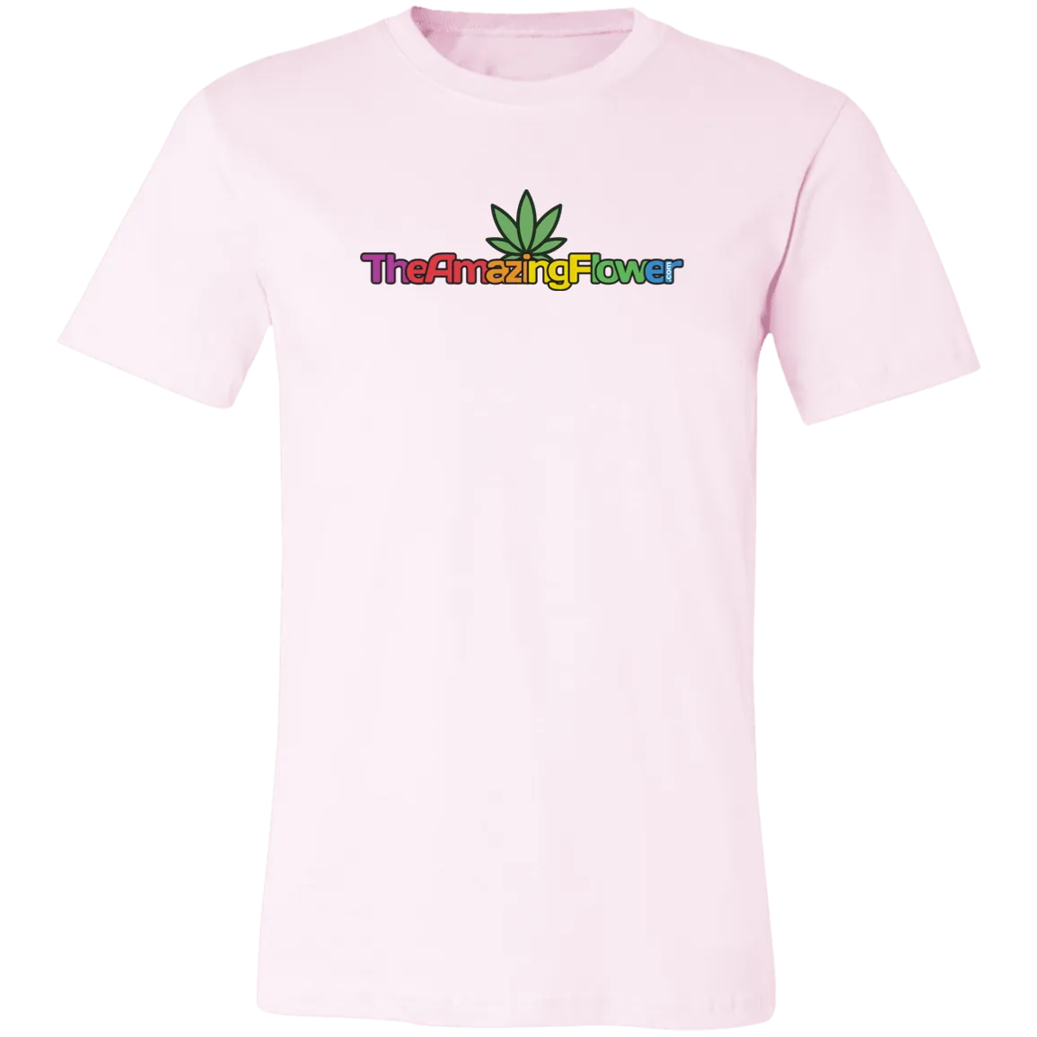 Hemp Leaf Multi-color Logo T-Shirt