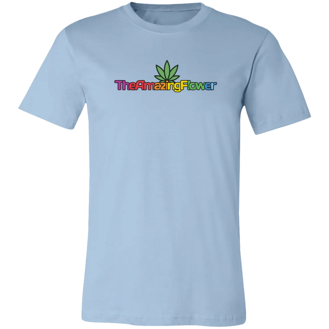 Hemp Leaf Multi-color Logo T-Shirt