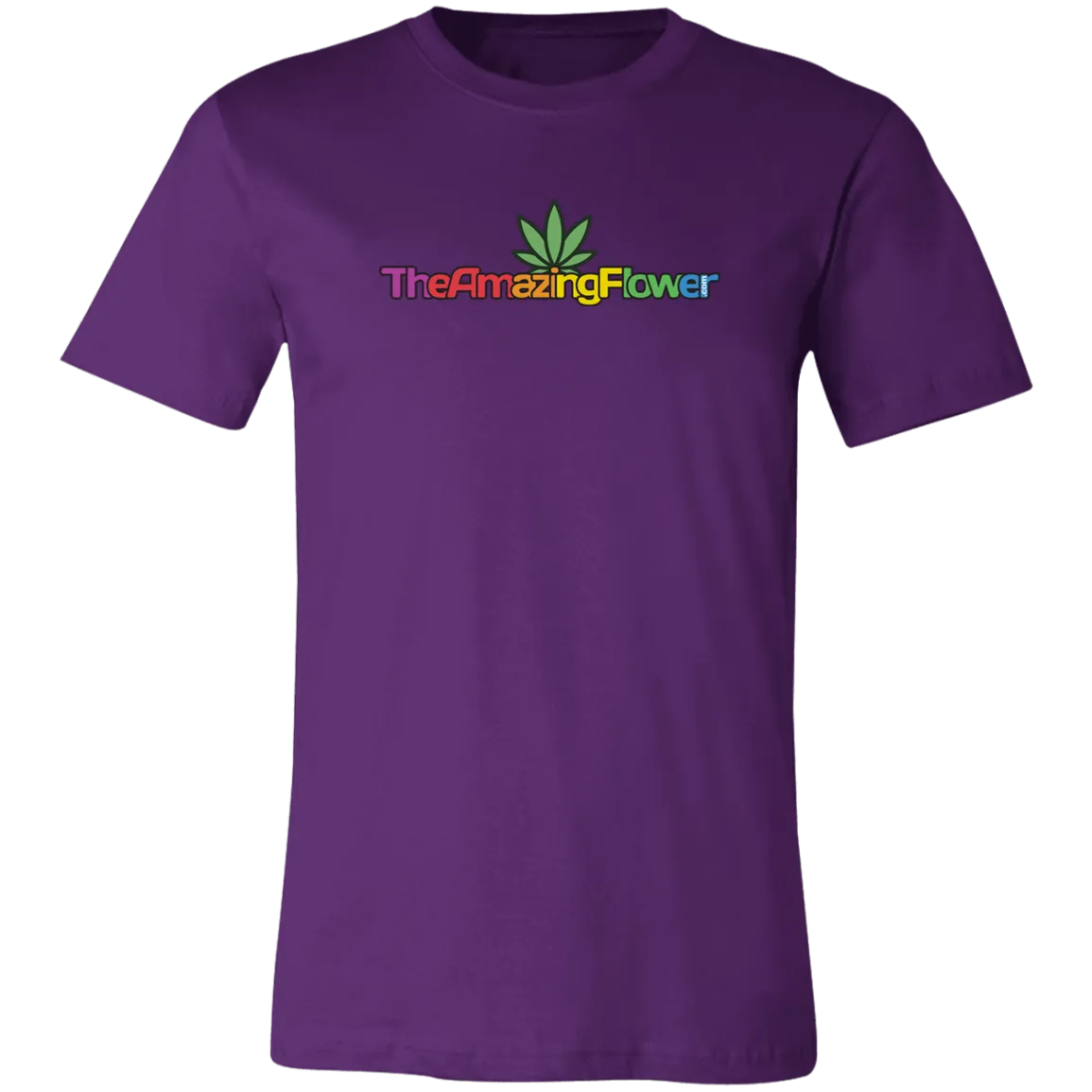 Hemp Leaf Multi-color Logo T-Shirt