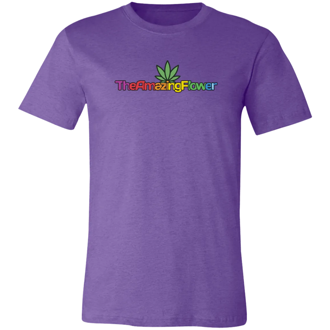 Hemp Leaf Multi-color Logo T-Shirt