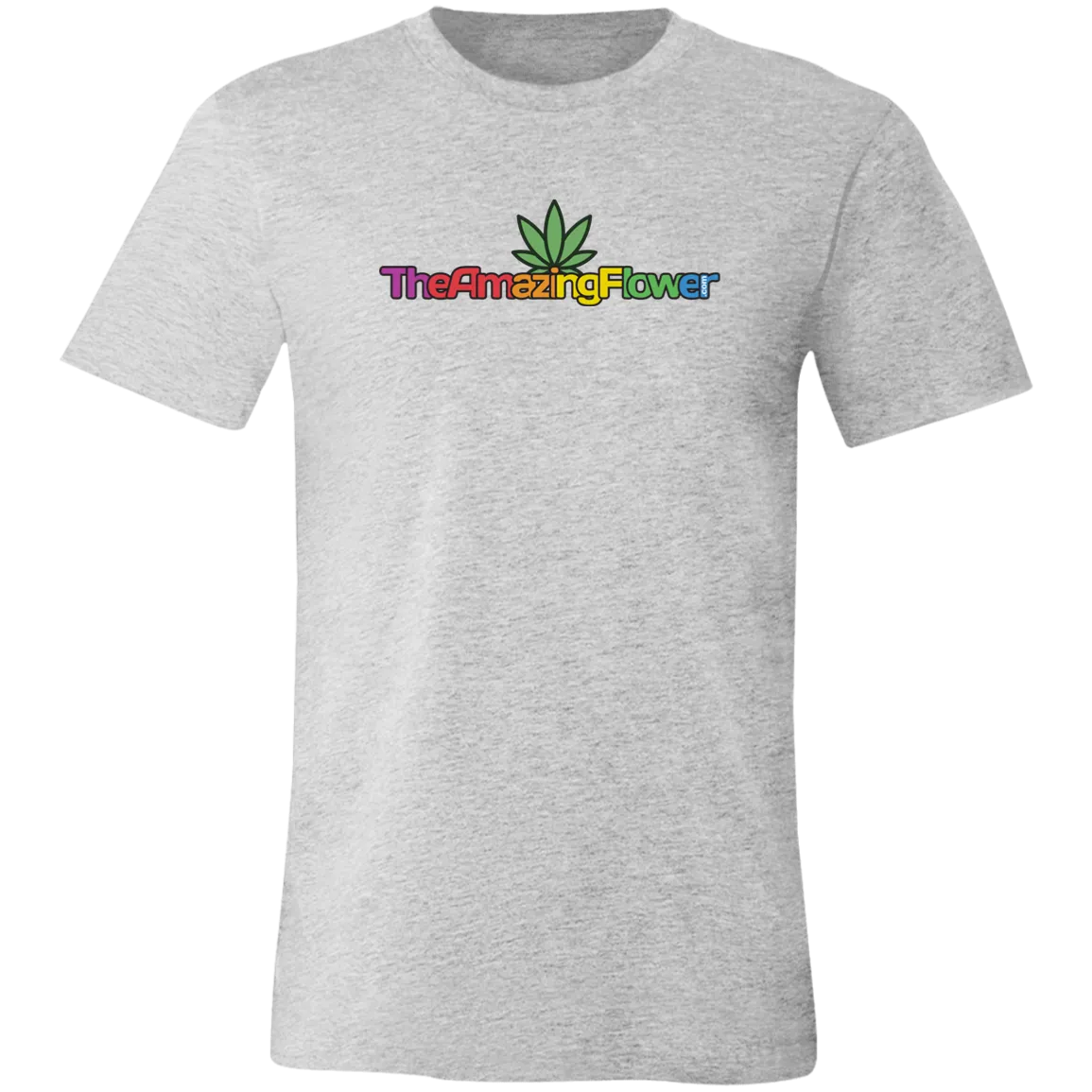 Hemp Leaf Multi-color Logo T-Shirt